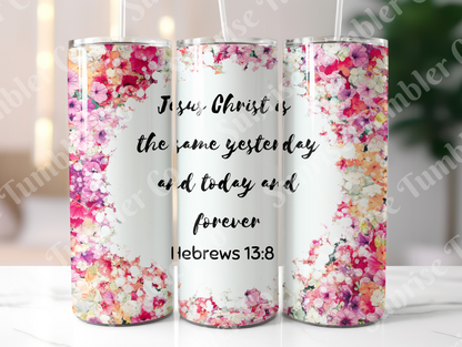Bible Verses Variety Part 3 - 20 oz or 30 oz Tumbler (Glow In The Dark Option Available)