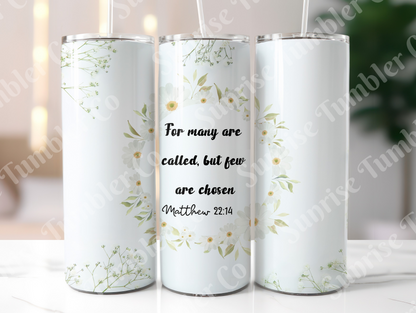 Bible Verses Variety Part 3 - 20 oz or 30 oz Tumbler (Glow In The Dark Option Available)