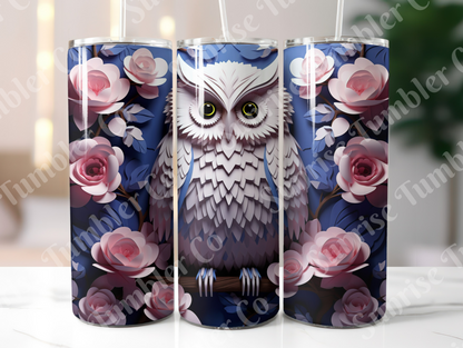 Owl Variety Part 1 - 20oz and 30oz Tumblers (Glow In The Dark Green And Blue Available)