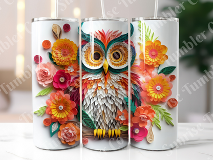 Owl Variety Part 1 - 20oz and 30oz Tumblers (Glow In The Dark Green And Blue Available)