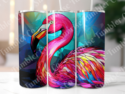 Flamingo Variety Part 2 - 20oz and 30oz Tumblers (Glow In The Dark Green And Blue Available)