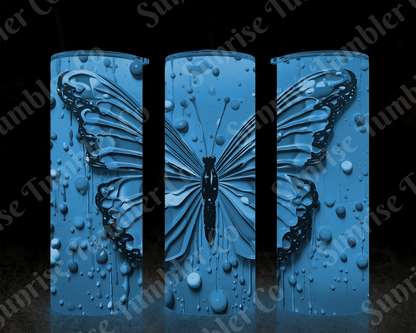 Butterflies Variety Part 4 - 20 oz and 30 oz Tumblers (Glow In The Dark Options Available)