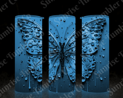 Butterflies Variety Part 4 - 20 oz and 30 oz Tumblers (Glow In The Dark Options Available)