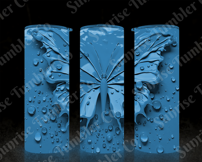 Butterflies Variety Part 4 - 20 oz and 30 oz Tumblers (Glow In The Dark Options Available)