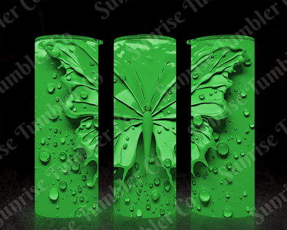 Butterflies Variety Part 4 - 20 oz and 30 oz Tumblers (Glow In The Dark Options Available)