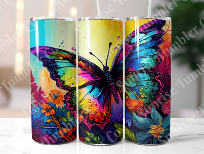 Butterflies Variety Part 2 - 20 oz and 30 oz Tumblers (Glow In The Dark Available)