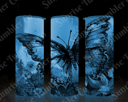 Butterflies Variety Part 2 - 20 oz and 30 oz Tumblers (Glow In The Dark Available)