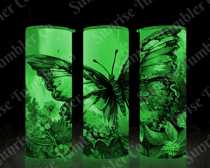 Butterflies Variety Part 2 - 20 oz and 30 oz Tumblers (Glow In The Dark Available)
