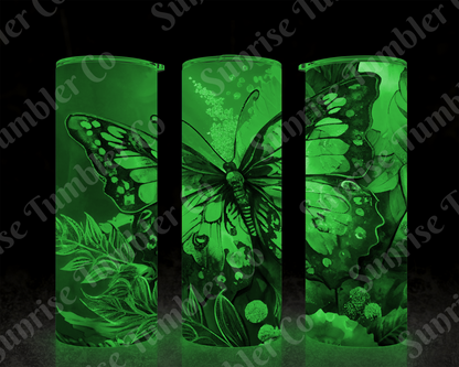 Butterflies Variety Part 2 - 20 oz and 30 oz Tumblers (Glow In The Dark Available)