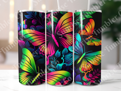Butterflies Variety Part 2 - 20 oz and 30 oz Tumblers (Glow In The Dark Available)