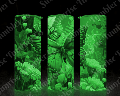 Butterflies Variety Part 2 - 20 oz and 30 oz Tumblers (Glow In The Dark Available)