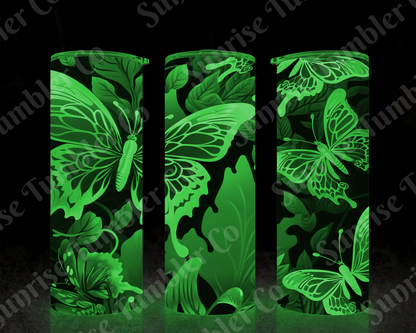 Butterflies Variety Part 2 - 20 oz and 30 oz Tumblers (Glow In The Dark Available)