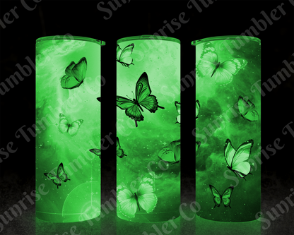 Butterflies Variety Part 2 - 20 oz and 30 oz Tumblers (Glow In The Dark Available)