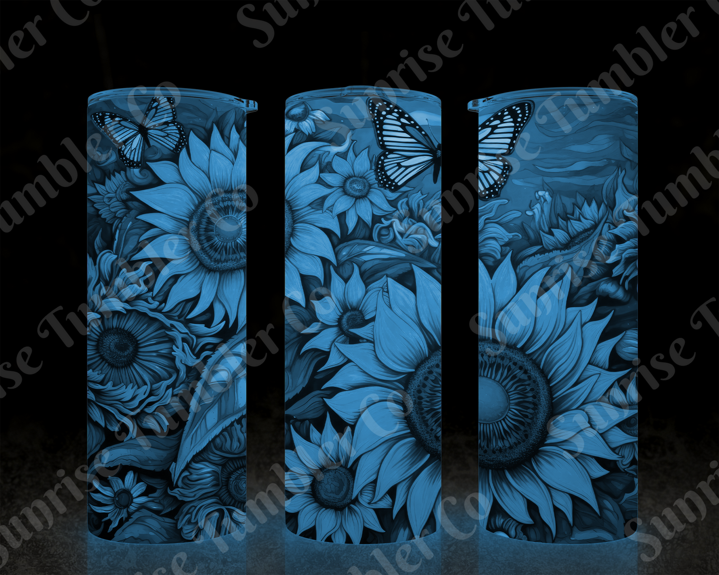 Butterflies Variety Part 2 - 20 oz and 30 oz Tumblers (Glow In The Dark Available)
