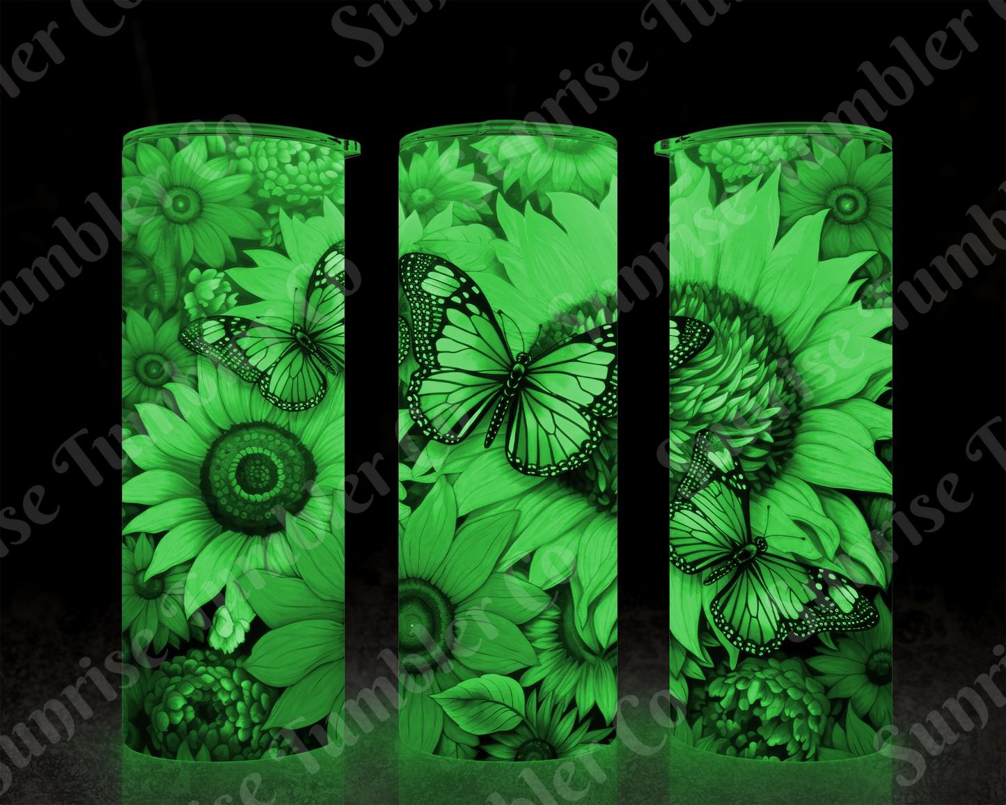 Butterflies Variety Part 2 - 20 oz and 30 oz Tumblers (Glow In The Dark Available)