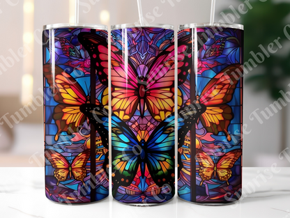 Butterflies Variety Part 2 - 20 oz and 30 oz Tumblers (Glow In The Dark Available)