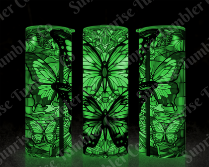 Butterflies Variety Part 2 - 20 oz and 30 oz Tumblers (Glow In The Dark Available)