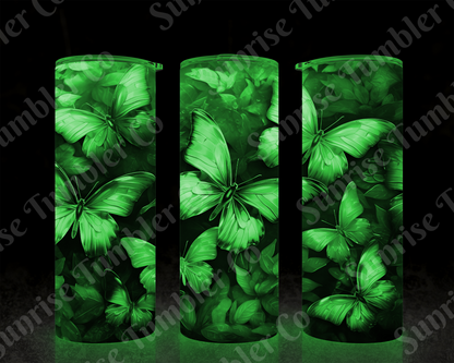 Butterflies Variety Part 2 - 20 oz and 30 oz Tumblers (Glow In The Dark Available)