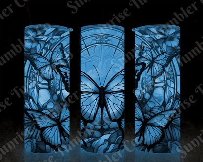 Butterflies Variety Part 2 - 20 oz and 30 oz Tumblers (Glow In The Dark Available)