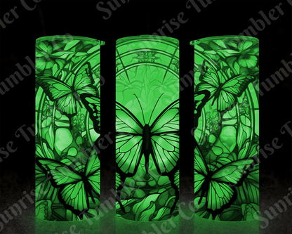 Butterflies Variety Part 2 - 20 oz and 30 oz Tumblers (Glow In The Dark Available)