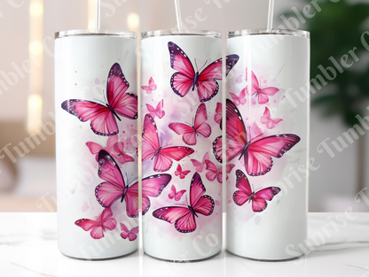 Butterflies Variety Part 2 - 20 oz and 30 oz Tumblers (Glow In The Dark Available)