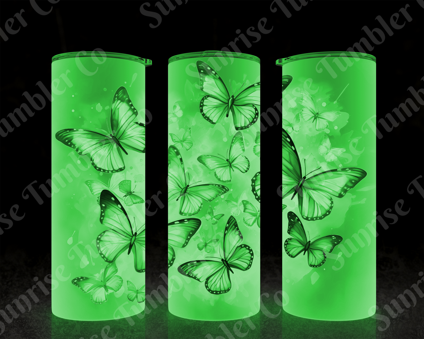 Butterflies Variety Part 2 - 20 oz and 30 oz Tumblers (Glow In The Dark Available)