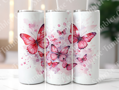 Butterflies Variety Part 2 - 20 oz and 30 oz Tumblers (Glow In The Dark Available)