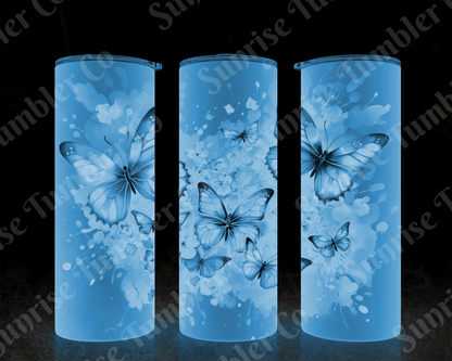 Butterflies Variety Part 2 - 20 oz and 30 oz Tumblers (Glow In The Dark Available)