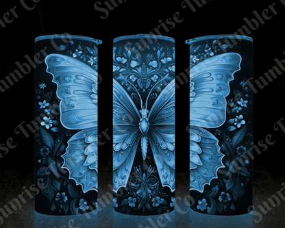 Butterflies Variety Part 2 - 20 oz and 30 oz Tumblers (Glow In The Dark Available)