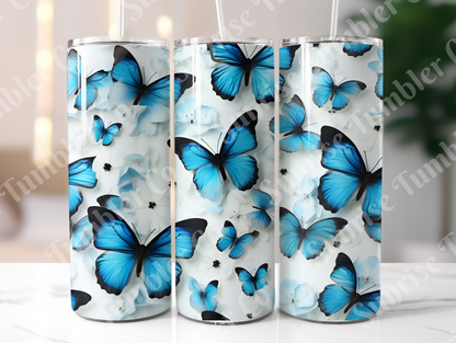 Butterflies Variety Part 2 - 20 oz and 30 oz Tumblers (Glow In The Dark Available)