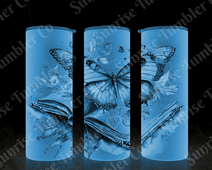 Butterflies Variety Part 3 - 20 oz and 30 oz Tumblers (Glow In The Dark Options Available)