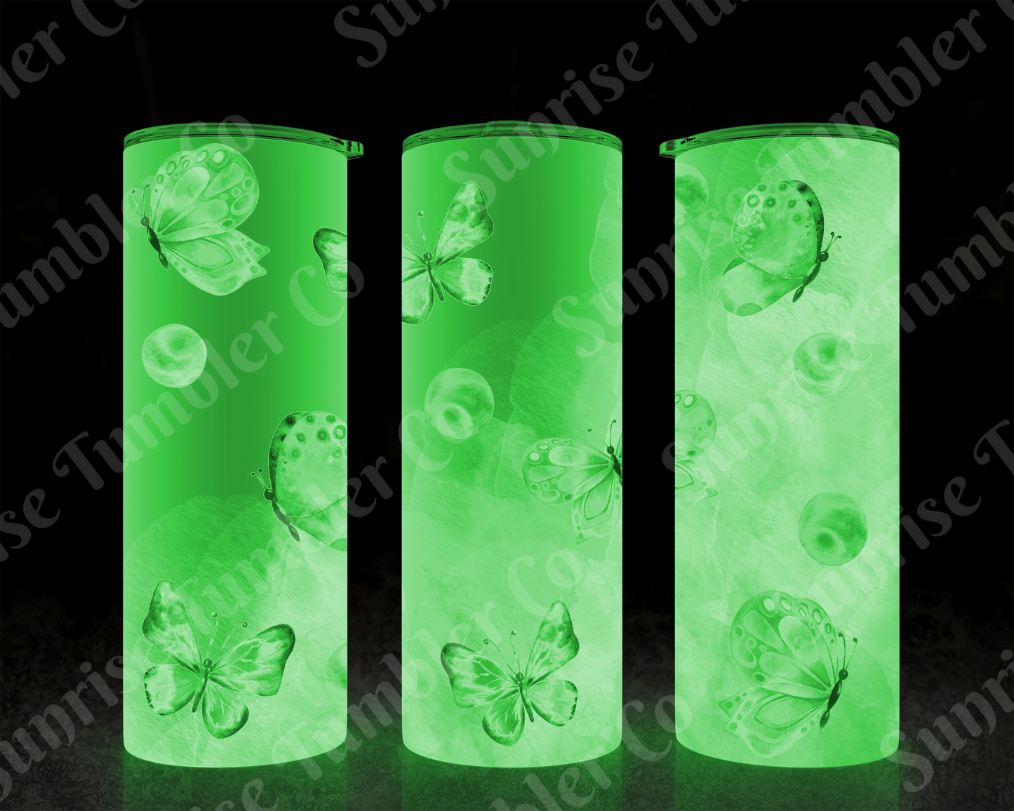 Butterflies Variety Part 2 - 20 oz and 30 oz Tumblers (Glow In The Dark Available)