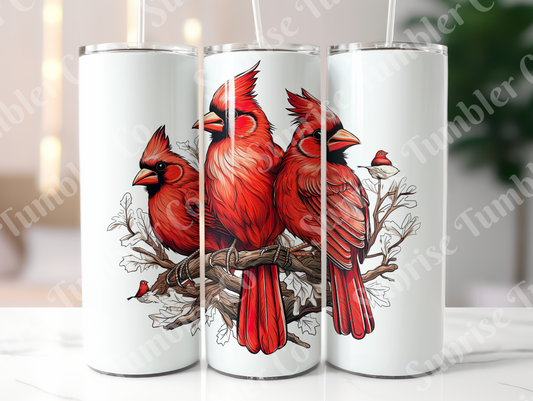 Cardinal Variety - 20oz and 30oz Tumblers (Glow In The Dark Green And Blue Available)