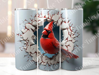 Cardinal Variety - 20oz and 30oz Tumblers (Glow In The Dark Green And Blue Available)