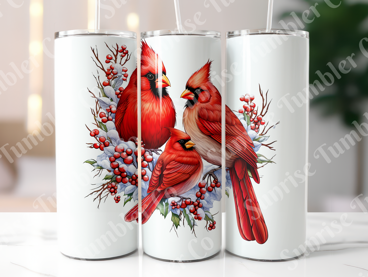 Cardinal Variety - 20oz and 30oz Tumblers (Glow In The Dark Green And Blue Available)