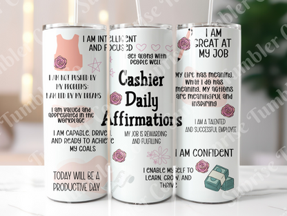 Positive and Inspirational Sayings Variety Part 3 - 20 oz and 30 oz Tumblers (Glow In The Dark Options Available)