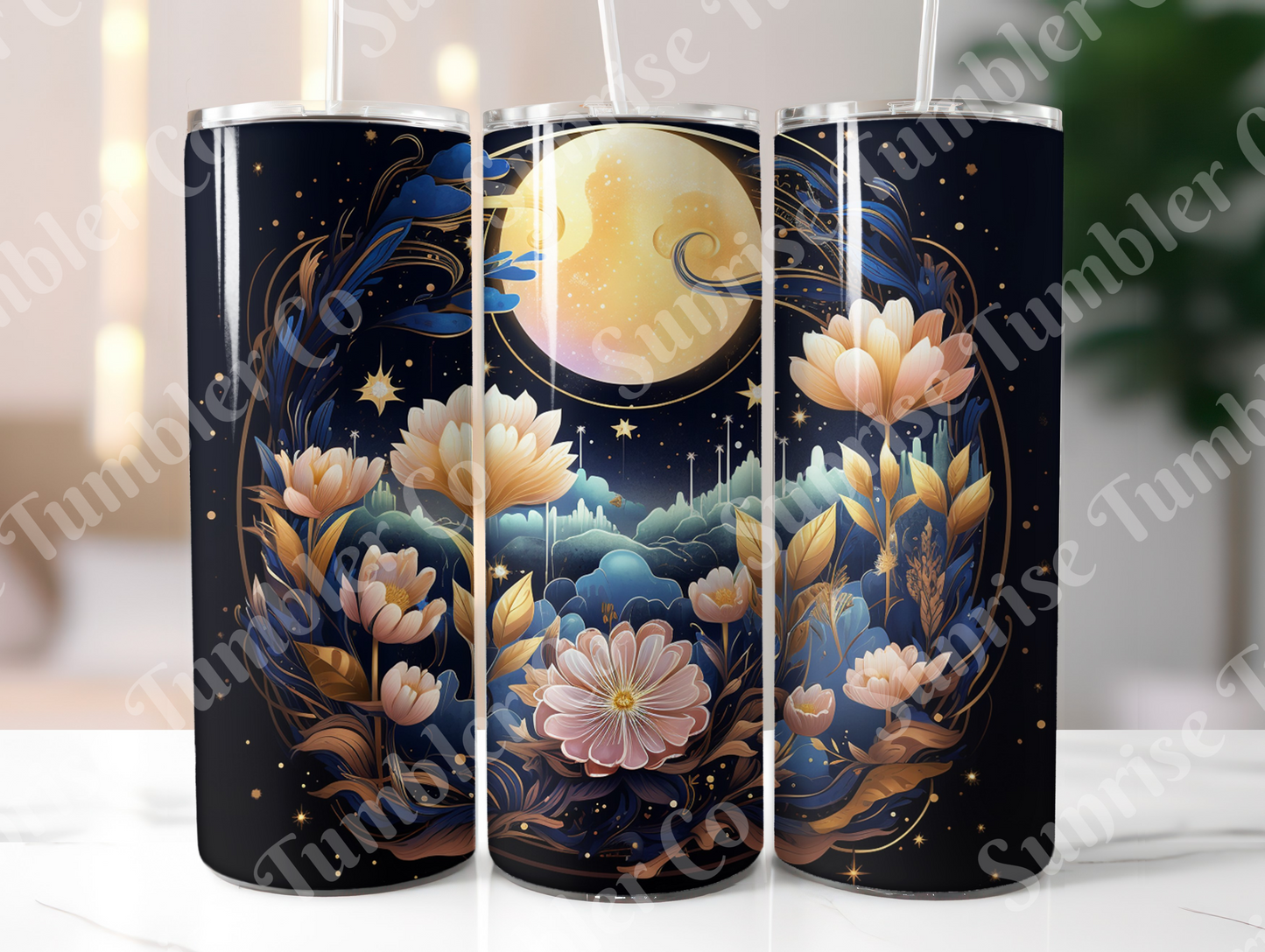 Celestial Variety - 20 oz and 30 oz Tumblers (Glow In The Dark Option Available)