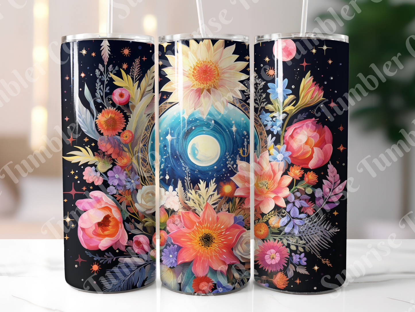 Celestial Variety - 20 oz and 30 oz Tumblers (Glow In The Dark Option Available)