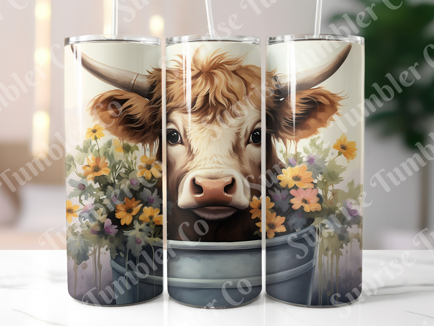 Cow Variety Part 6 - 20oz and 30oz Tumblers (Glow In The Dark Green And Blue Available)