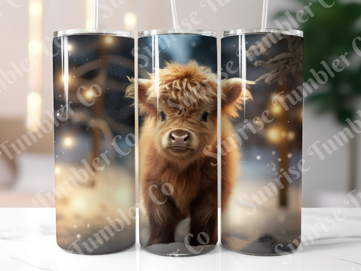 Cow Variety Part 3 - 20oz and 30oz Tumblers (Glow In The Dark Green And Blue Available)