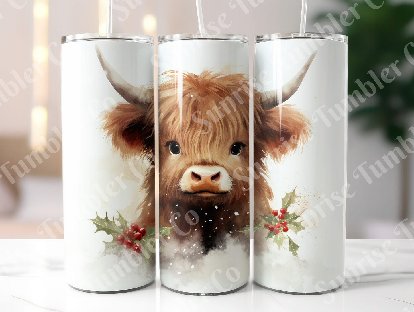 Cow Variety Part 3 - 20oz and 30oz Tumblers (Glow In The Dark Green And Blue Available)