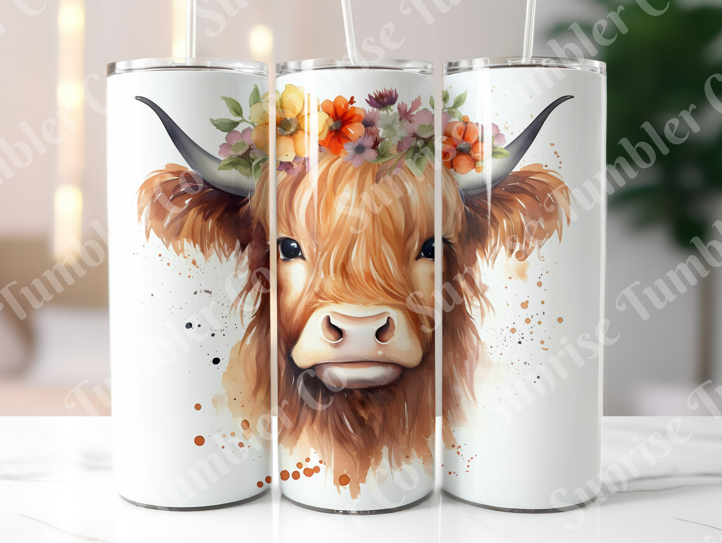 Cow Variety Part 4 - 20oz and 30oz Tumblers (Glow In The Dark Green And Blue Available)