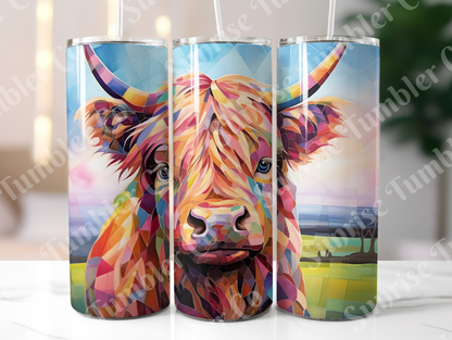 Cow Variety Part 4 - 20oz and 30oz Tumblers (Glow In The Dark Green And Blue Available)