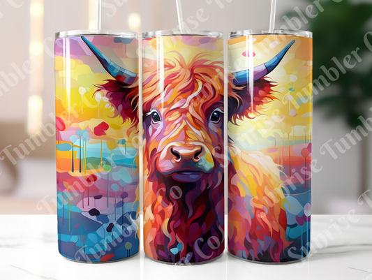 Cow Variety Part 5 - 20oz and 30oz Tumblers (Glow In The Dark Green And Blue Available)