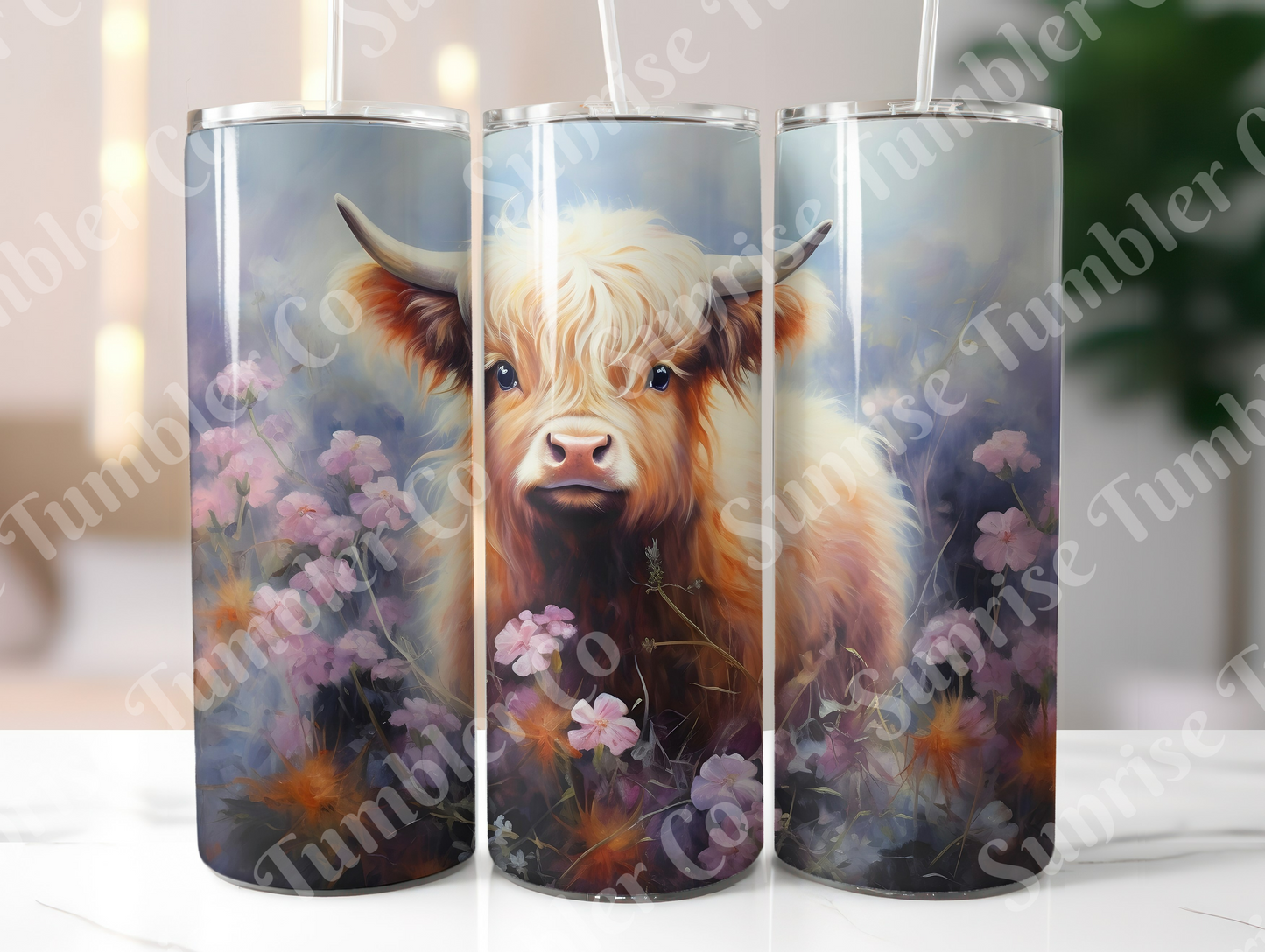 Cow Variety Part 5 - 20oz and 30oz Tumblers (Glow In The Dark Green And Blue Available)