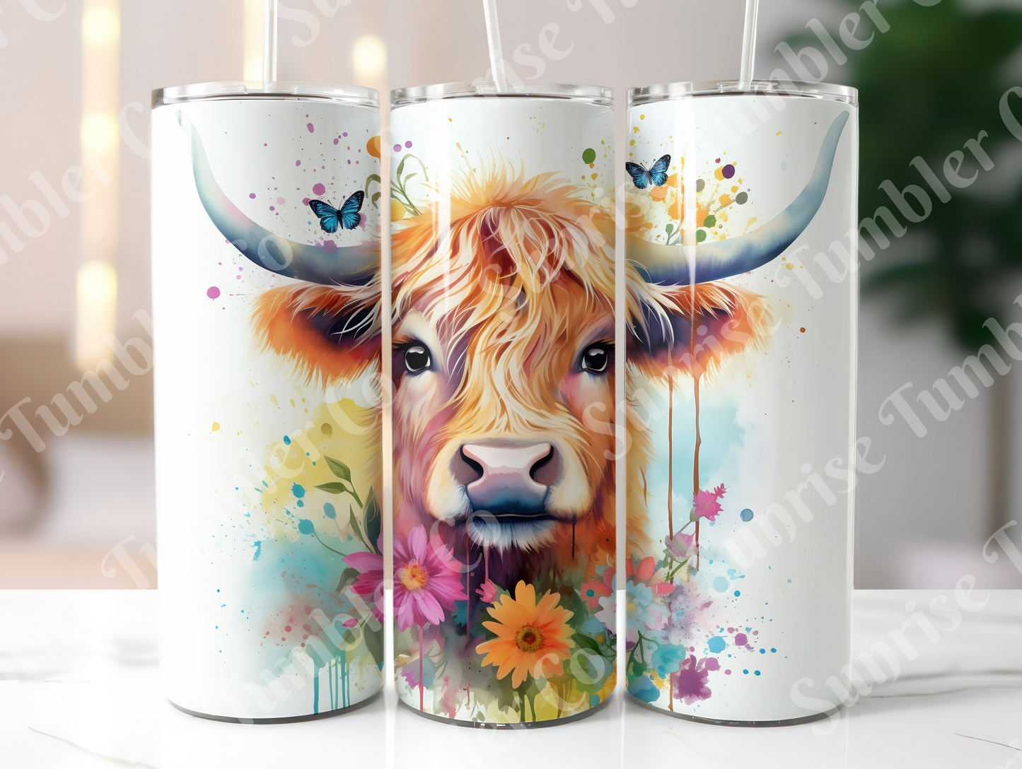 Cow Variety Part 5 - 20oz and 30oz Tumblers (Glow In The Dark Green And Blue Available)