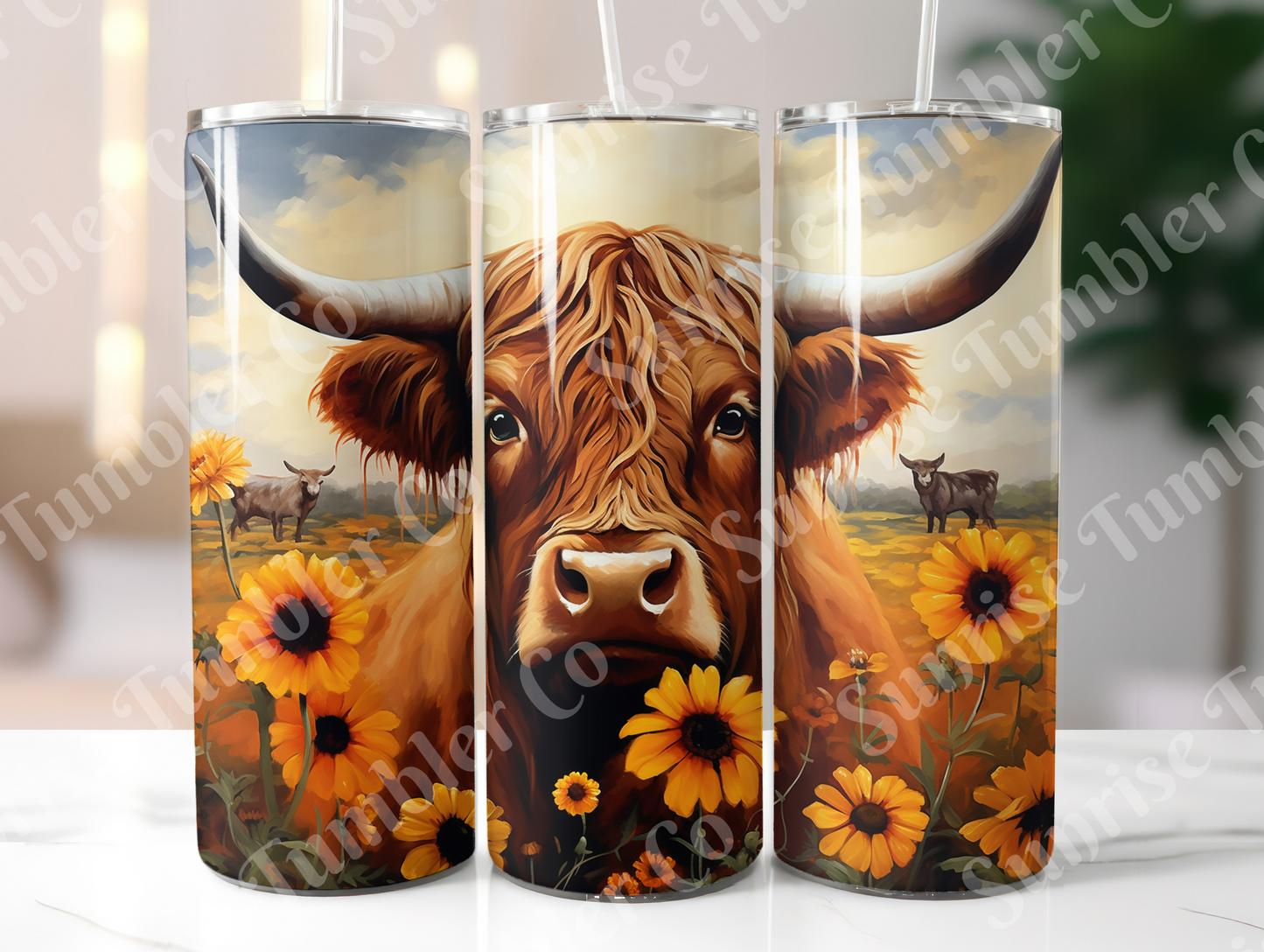 Cow Variety Part 3 - 20oz and 30oz Tumblers (Glow In The Dark Green And Blue Available)