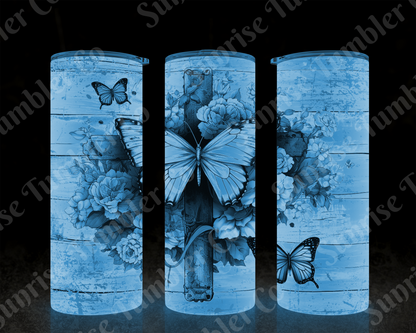 Cross Variety - 20 oz or 30 oz Tumbler (Glow In The Dark Option Available)