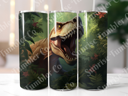 Dinosaur Variety Part 1 - 20oz and 30oz Tumblers (Glow In The Dark Green And Blue Available)