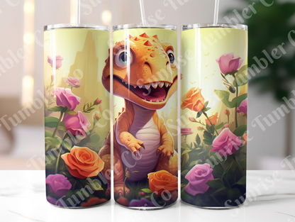 Dinosaur Variety Part 2 - 20oz and 30oz Tumblers (Glow In The Dark Green And Blue Available)